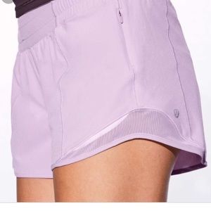 Lulu Lemon Rose Quartz Hotty Hot Shorts
